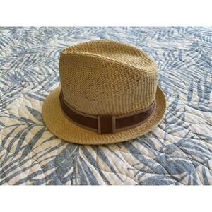 Goorin Bros paper straw fedora hat, sm/med nearly new